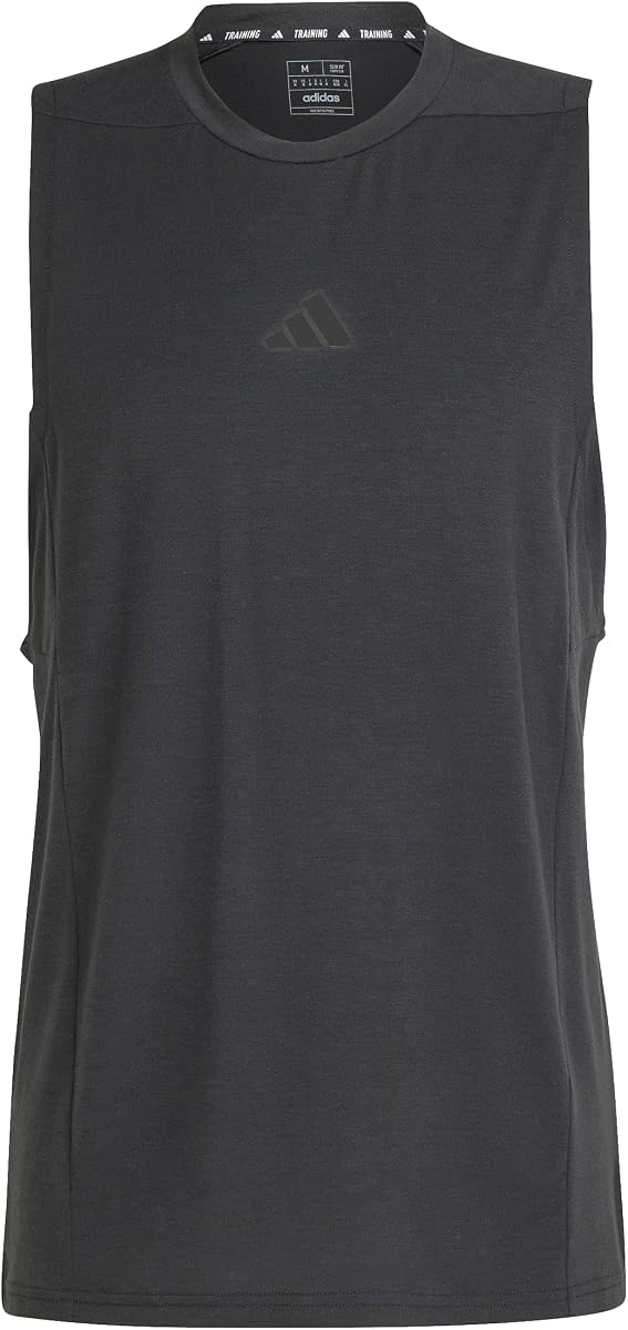 Camiseta sin mangas diseñada para entrenar para hombre