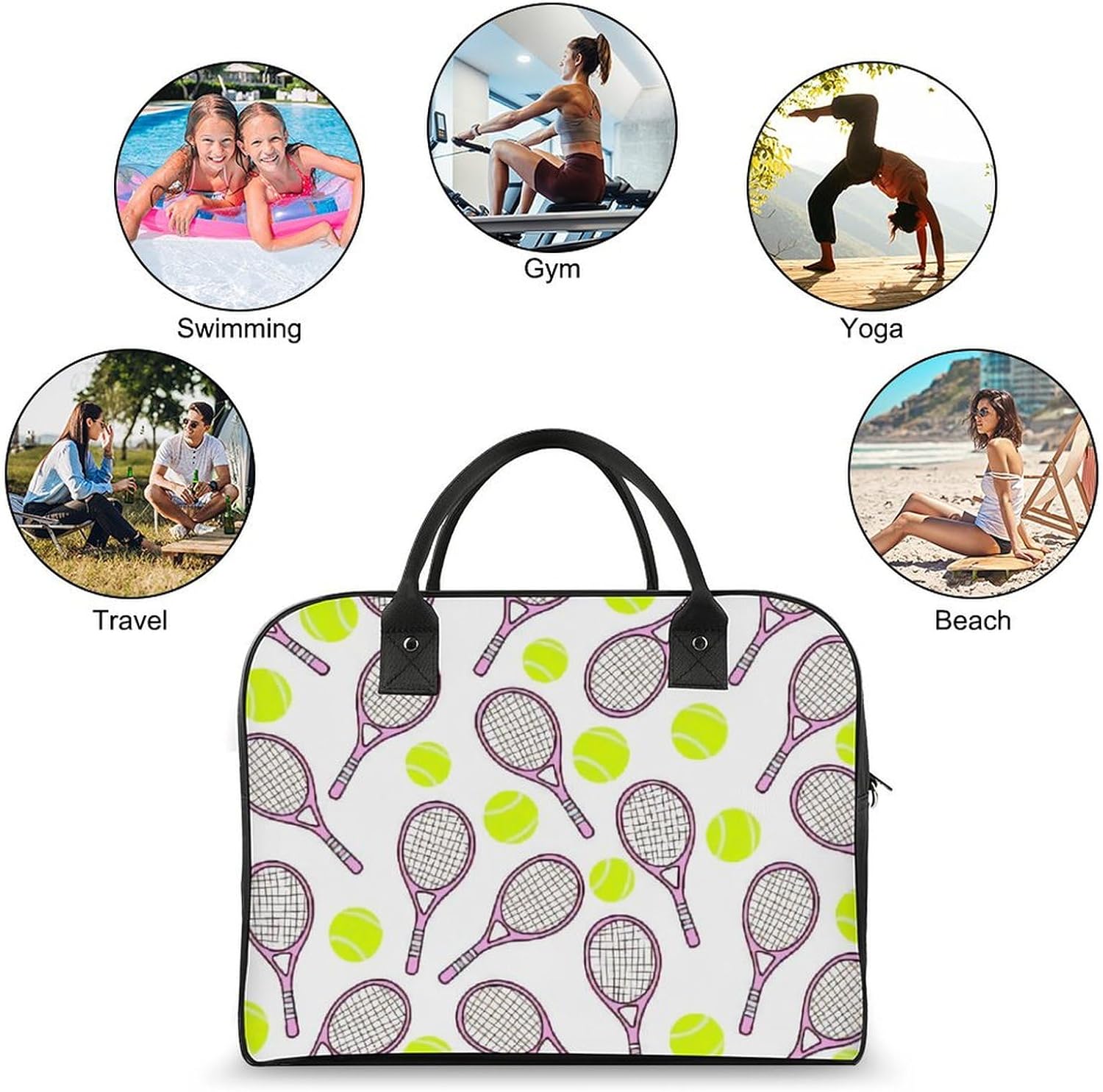 Southwest Canyons Diamon A Sturdy And Sturdy Travel Handbag, A Large Capacity Portable Handbag