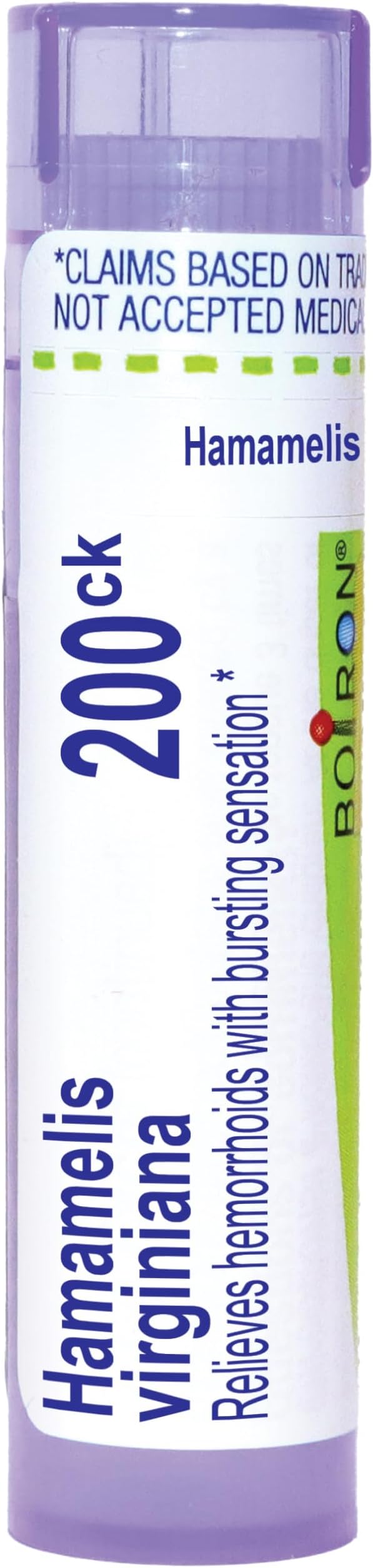 Boiron Hamamelis Virginiana 200Ck Homeopathic Medicine for Hemorrhoids - 80 Pellets