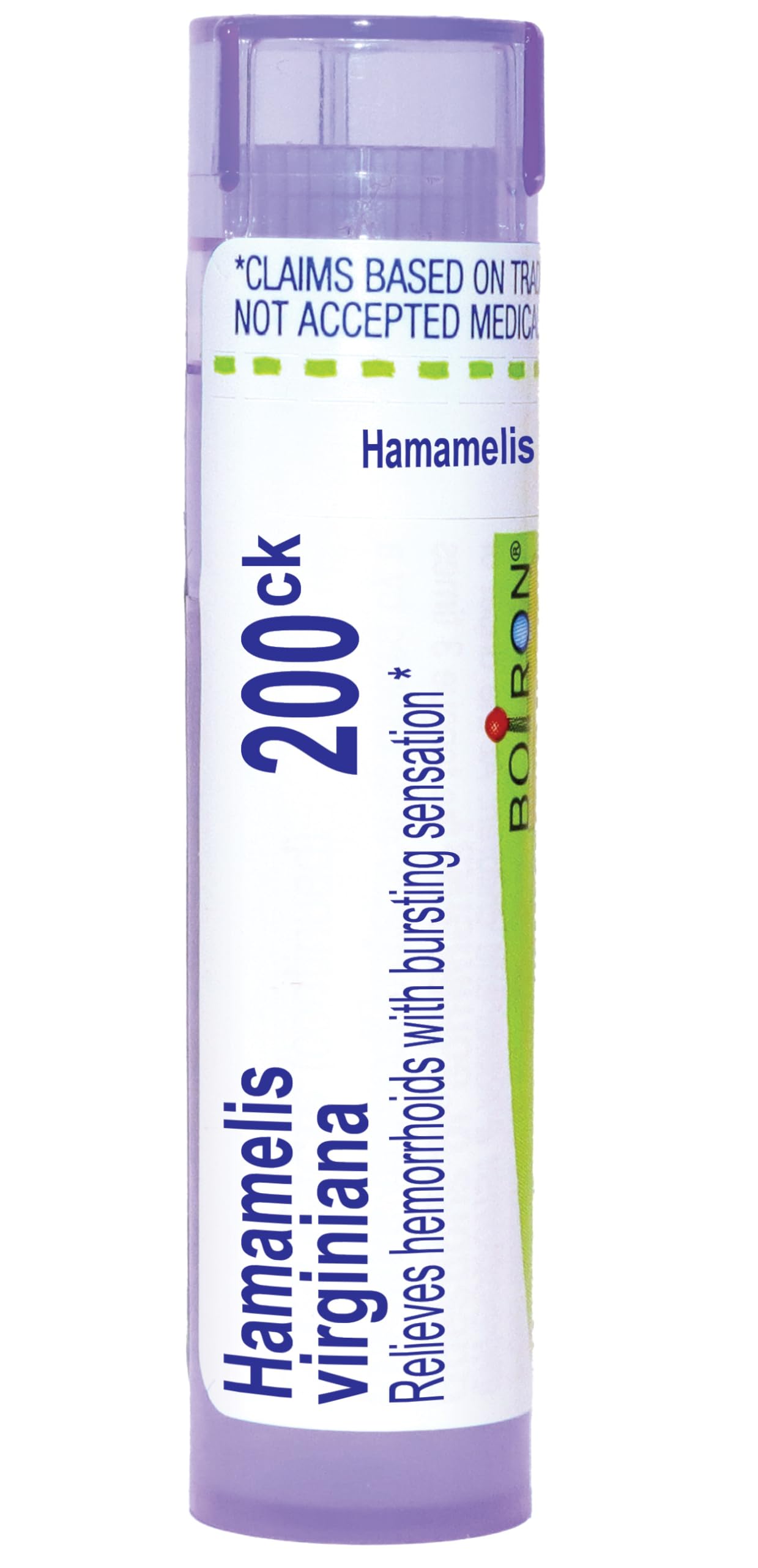 Boiron Hamamelis Virginiana 200Ck Homeopathic Medicine for Hemorrhoids - 80 Pellets