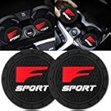 Car Cup Holder Coaster for Lexus F Sport F-Sport,Silicone Cupholder Coaster,Car Interior Accessories