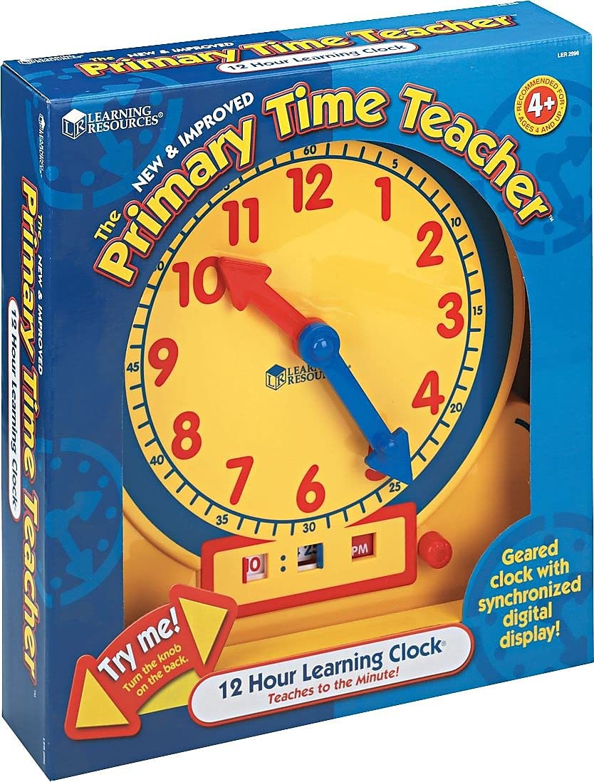 Buy Learning Resources 2996 The Primary Time Teacher 12 Hour Teaching