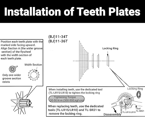 Miniatura 4 de Volante de bicicleta de 6 velocidades, Casete multietapa trasero de bicicleta 14T-28T, piñón de bicicleta de carretera, Casete de bicicleta tipo