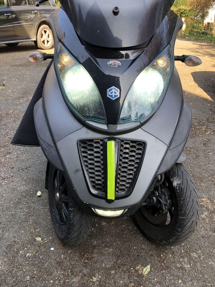 BLINGLIGHTS Brand Super White Head Light Bulbs Compatible for Vespa Piaggio MP3 250 300 400 500 Hybrid