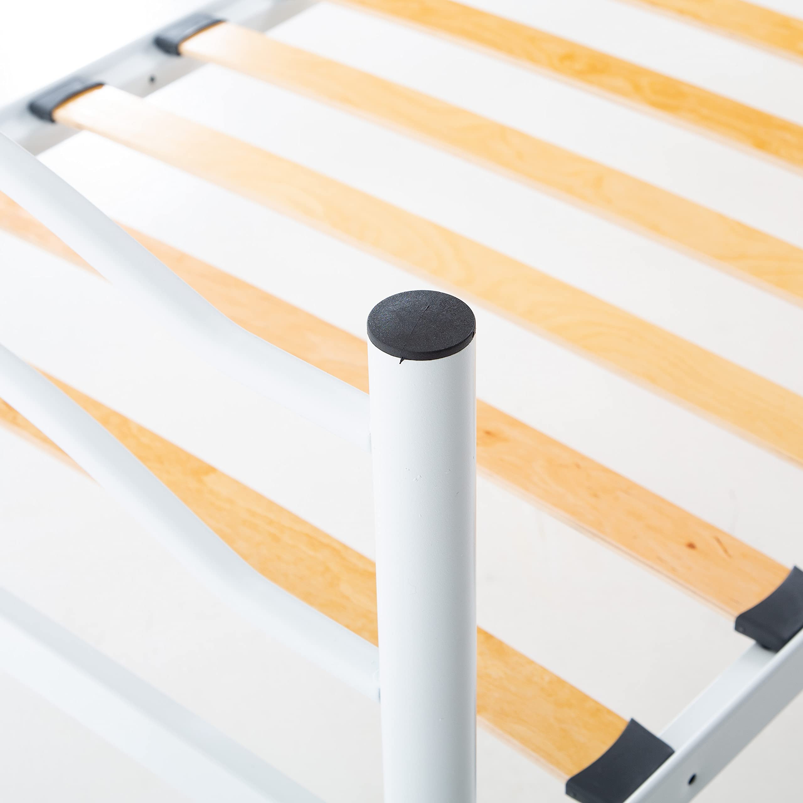 DOLCI SOGNI Letto Singolo 80x190 con Rete a doghe Ortopedica Completo di Testata e pediera