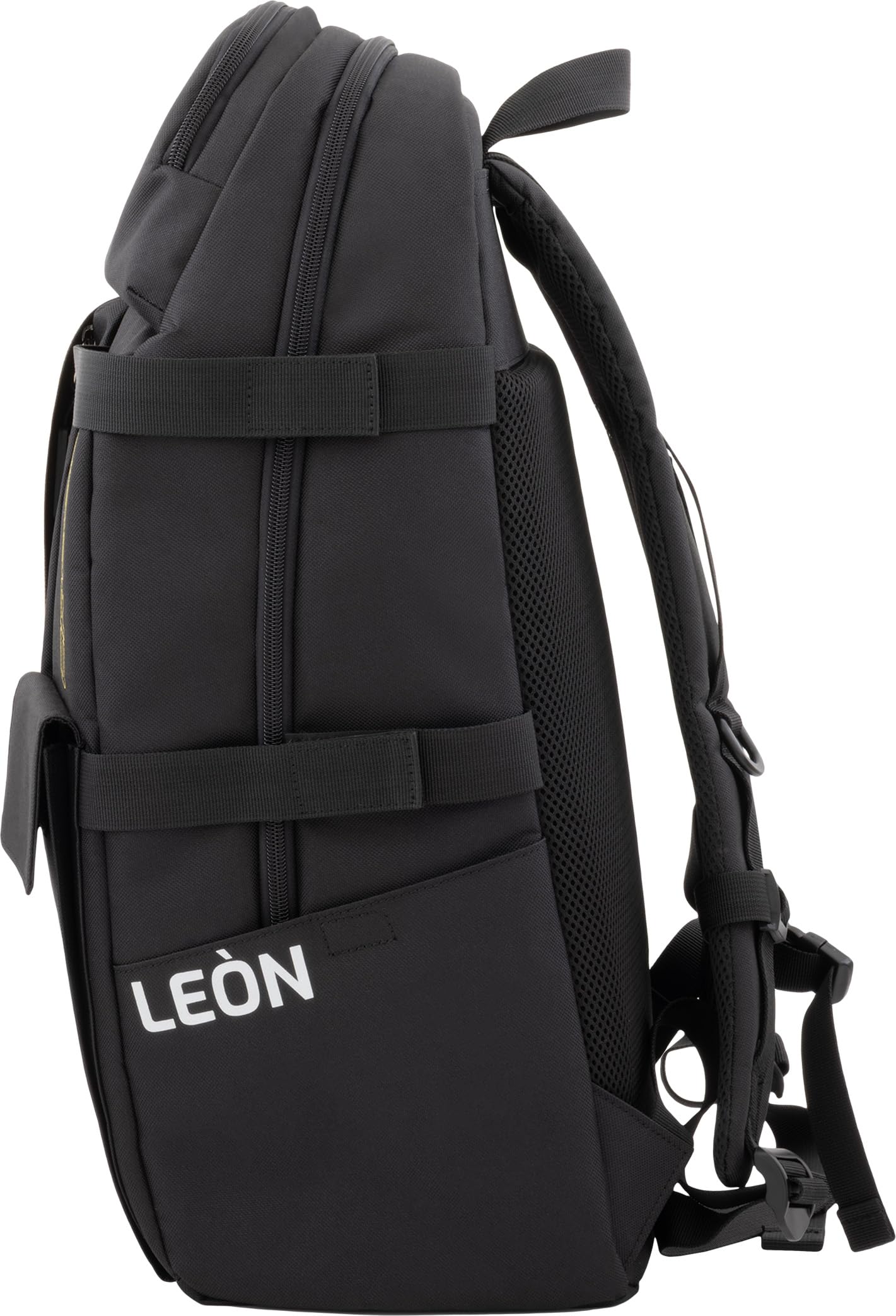 Cressi Depuis 1946-Leon Backpack-Sac à Dos Unisex Pratique et Fonctionnel Permet d'être Prêt à Tout, d'une Plongée Improvisée à Une Séance Rapide à la Salle de Sport ou à l'Étude, Noir/Jaune 22 L