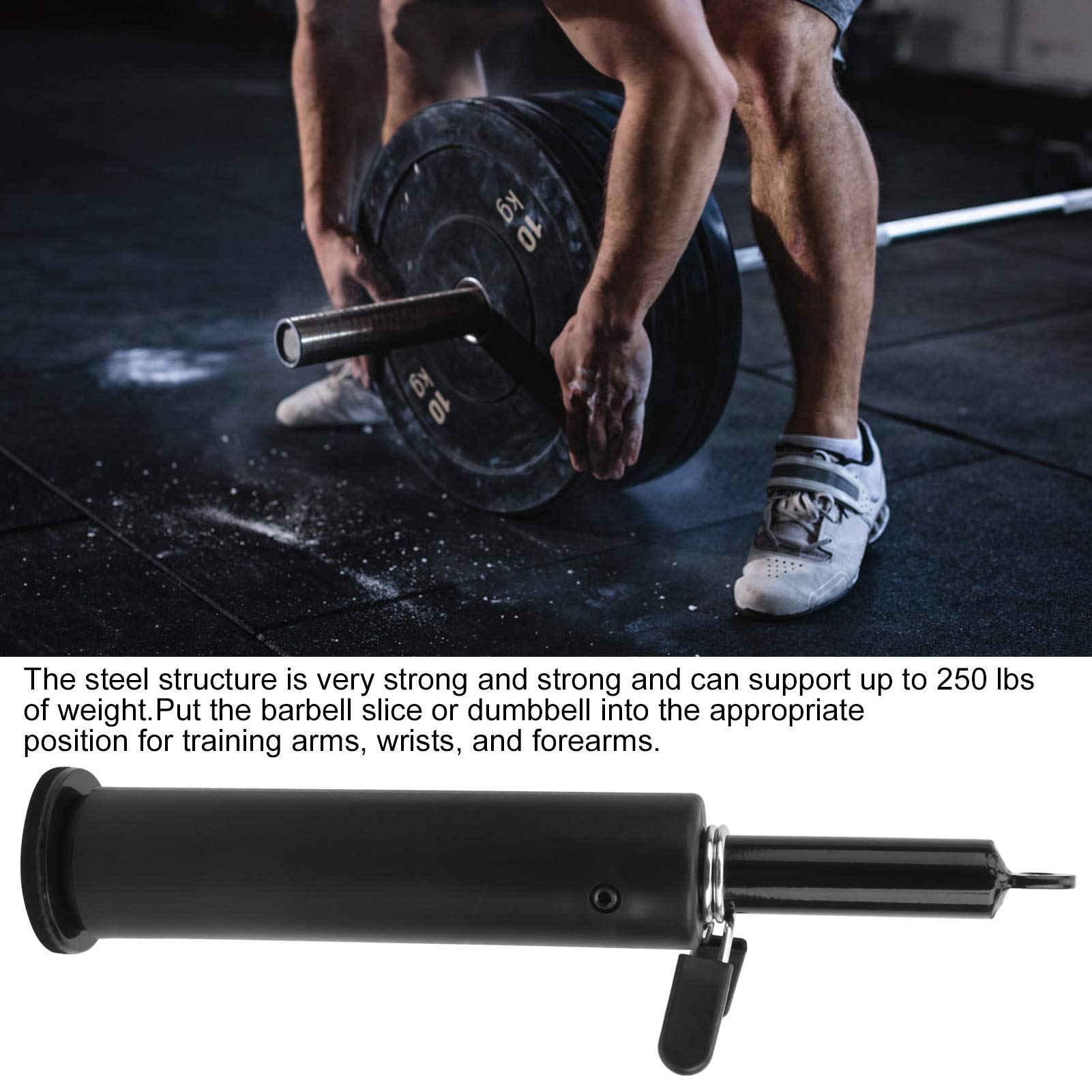 OUKENS Langhantelscheiben-Stützstange, Heimwerker-Zubehör für Fitnessgeräte, Gewichtheben, Ladestift, Langhantelscheibe, Ladestift für das Fitnessstudio zu Hause