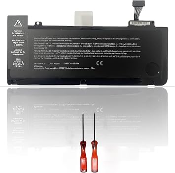 A1322 A1278 Laptop Battery Replacement for MacBook Pro 13 inch Unibody Mid 2009 2010 2012 Early 2011 Late 2011 A1278