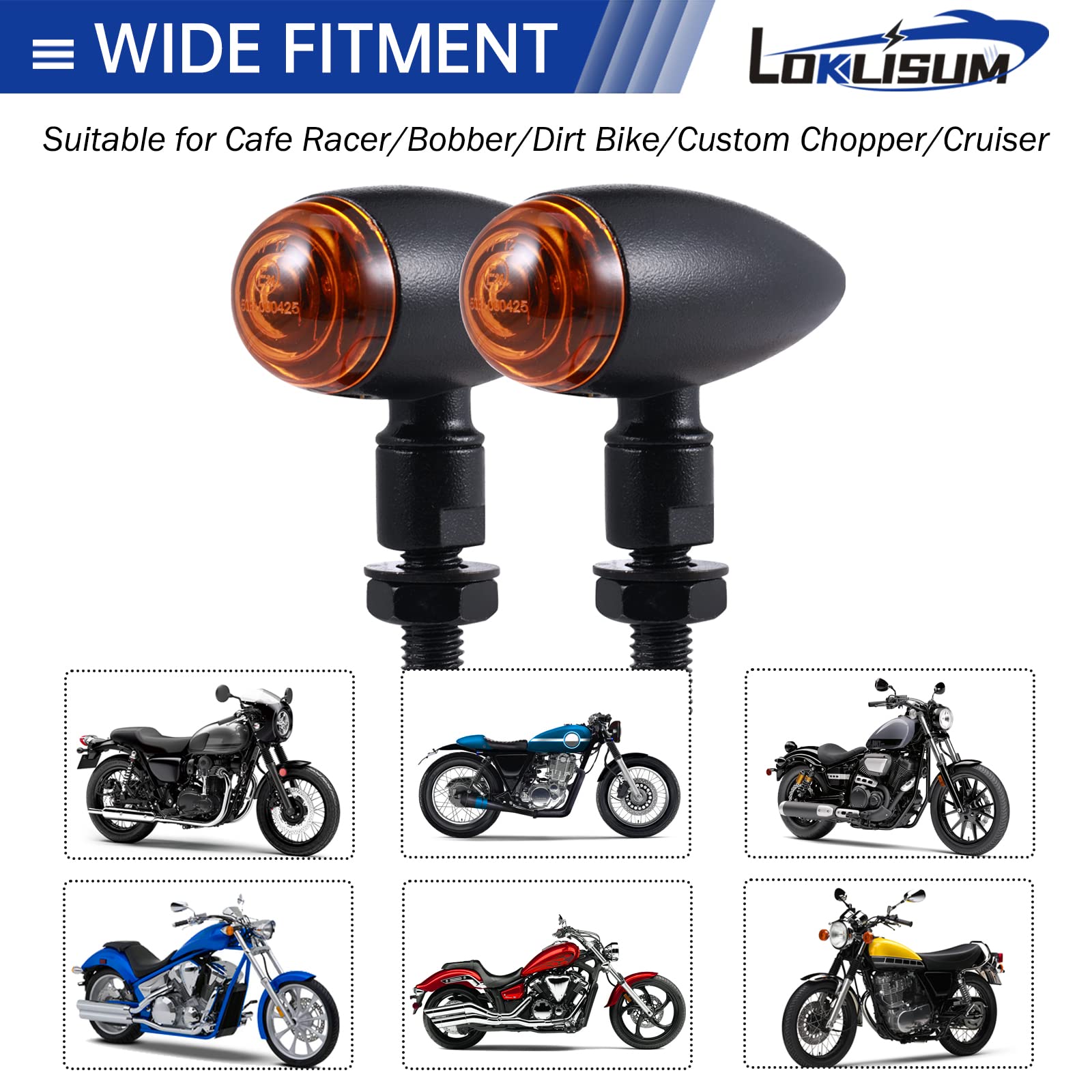 2 pezzi indicatori di direzione moto 5w per Eagle Eye lampeggiante luci