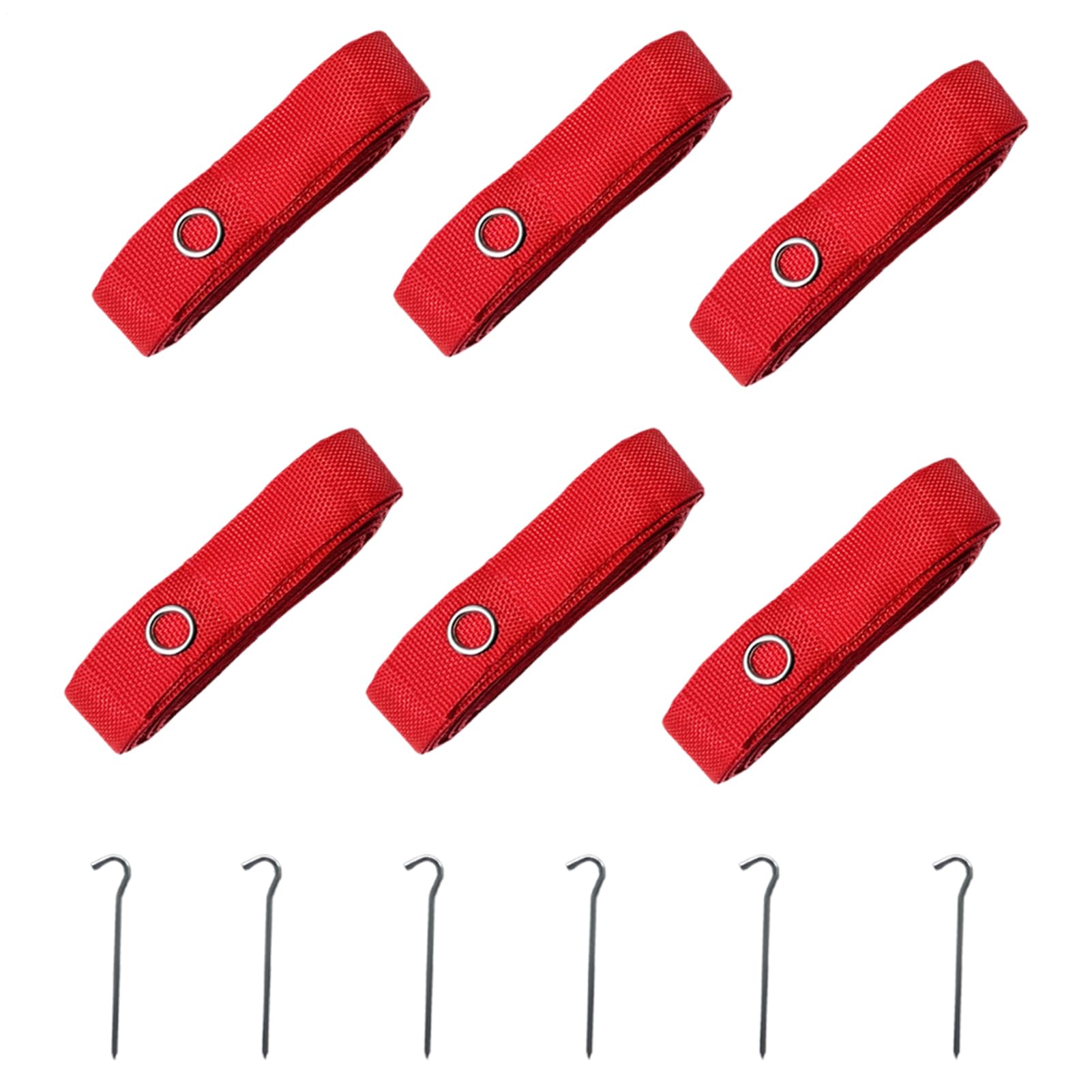 Sandplatz-Marker, Volleyball-Streifenausrüstung, Nylon-Konstruktion, dauerhafter Komfort, breiter Anwendungsbereich, perfekt für Parks und Spielen im Freien, 66,3 x 132,6 cm, rechteckig