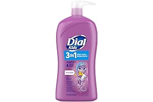 Dial Kids 3-in-1 Bath Soap for Girls: Lavender Scent
