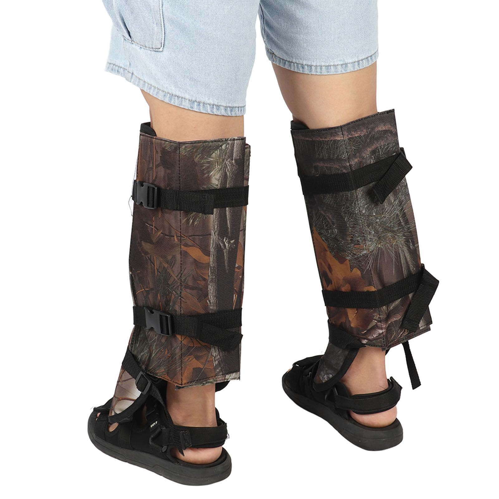 Naroote Snake Gaiters Waterproof Adjustable Leg Guards for Hiking Outdoor