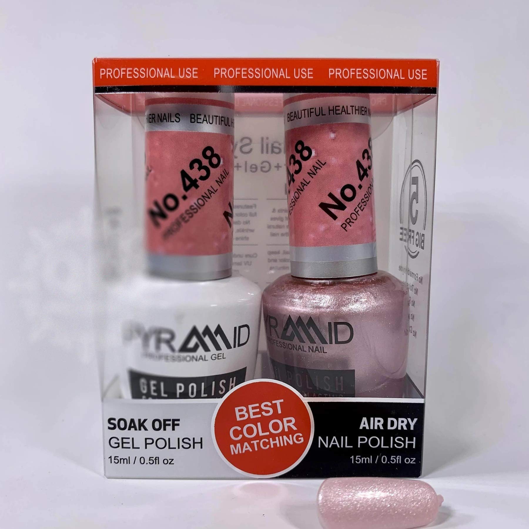 Pyramid - 100% Pure Gel Nail Polish 0.5 fL Oz (438)
