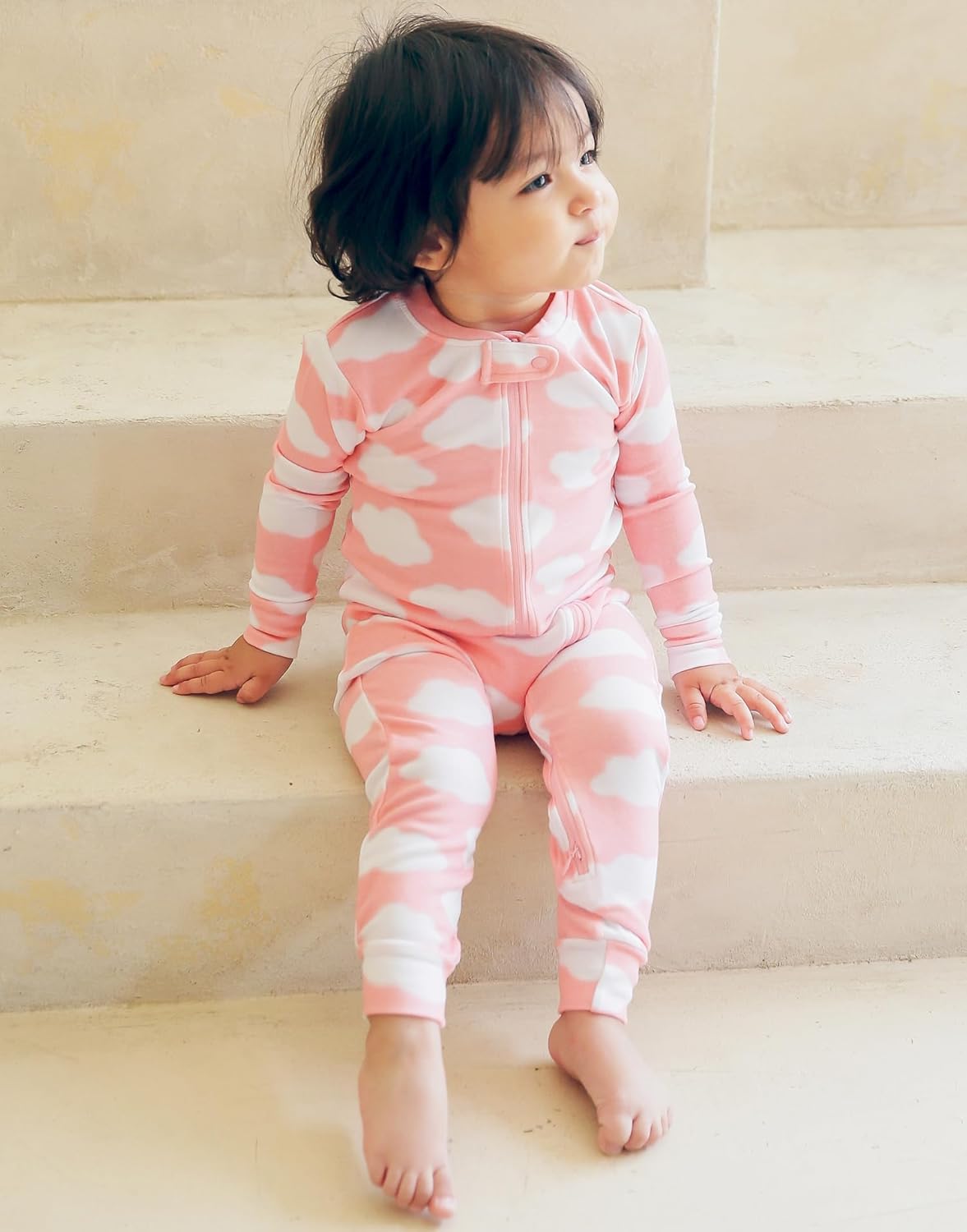 VAENAIT BABY Infant Toddler Boys Girls Footed Pajamas One-PIece Romper Sleep and Play 0M-2T - Image 4