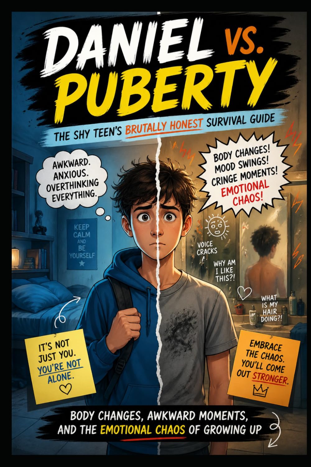 Daniel vs. Puberty: The Shy Teen’s Brutally Honest Survival Guide: Body Changes, Awkward Moments, and the Emotional Chaos of Growing Up: 2 (Puberty - Growing Up, One Change at a Time)