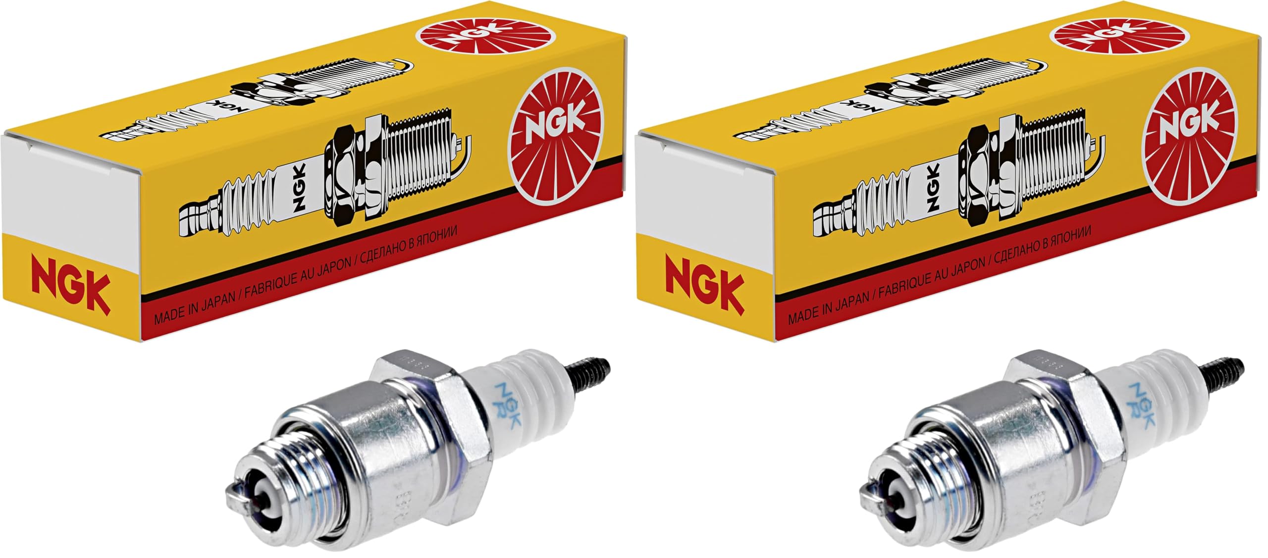 NGK 5798 BR2-LM-NGK Zündkerze (Packung mit 2)