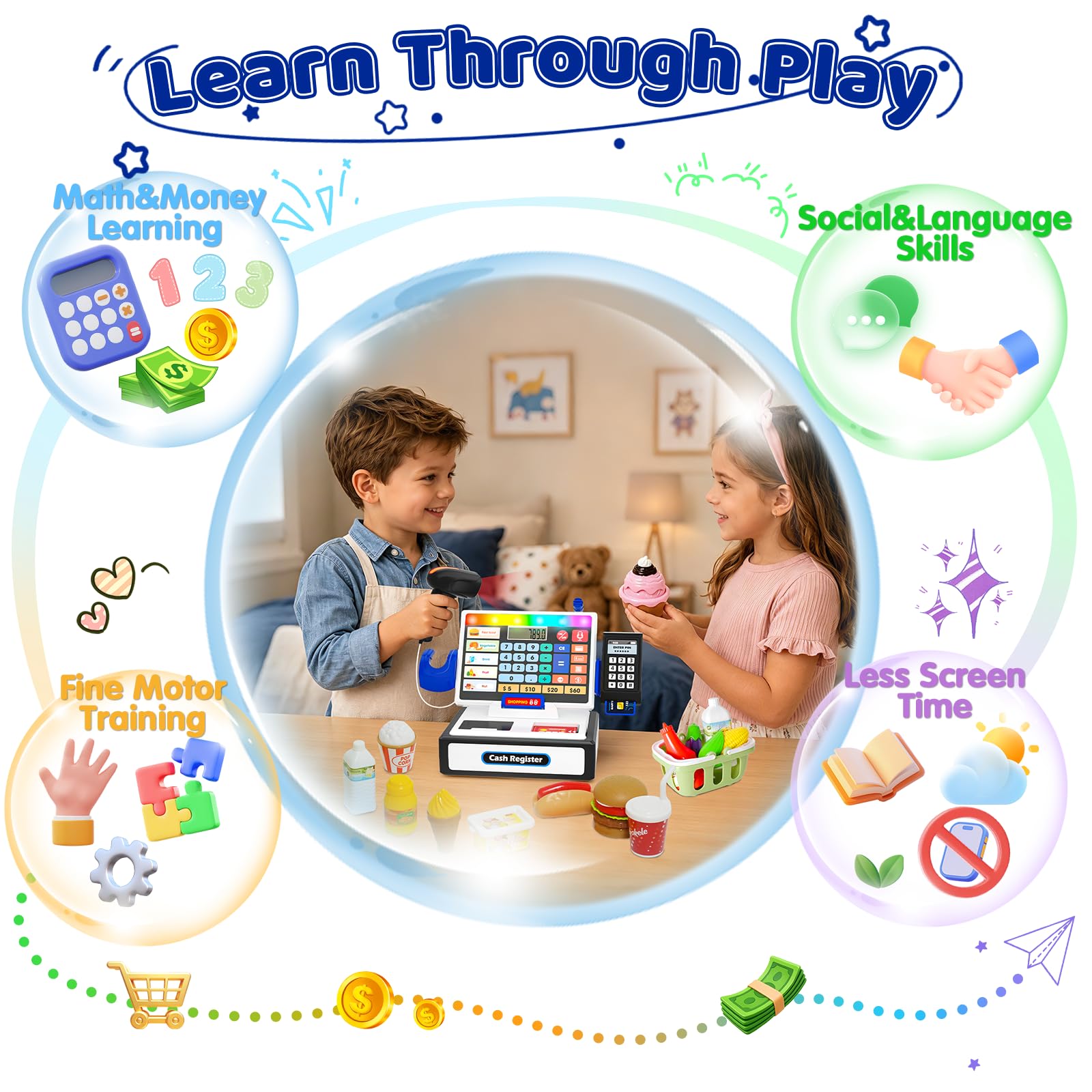 Registratore di cassa per bambini