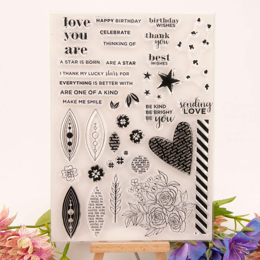 Divers Motifs D'insectes Hexapod - Tampon En Caoutchouc Pour La Fabrication De Cartes, Le Scrapbooking, Les