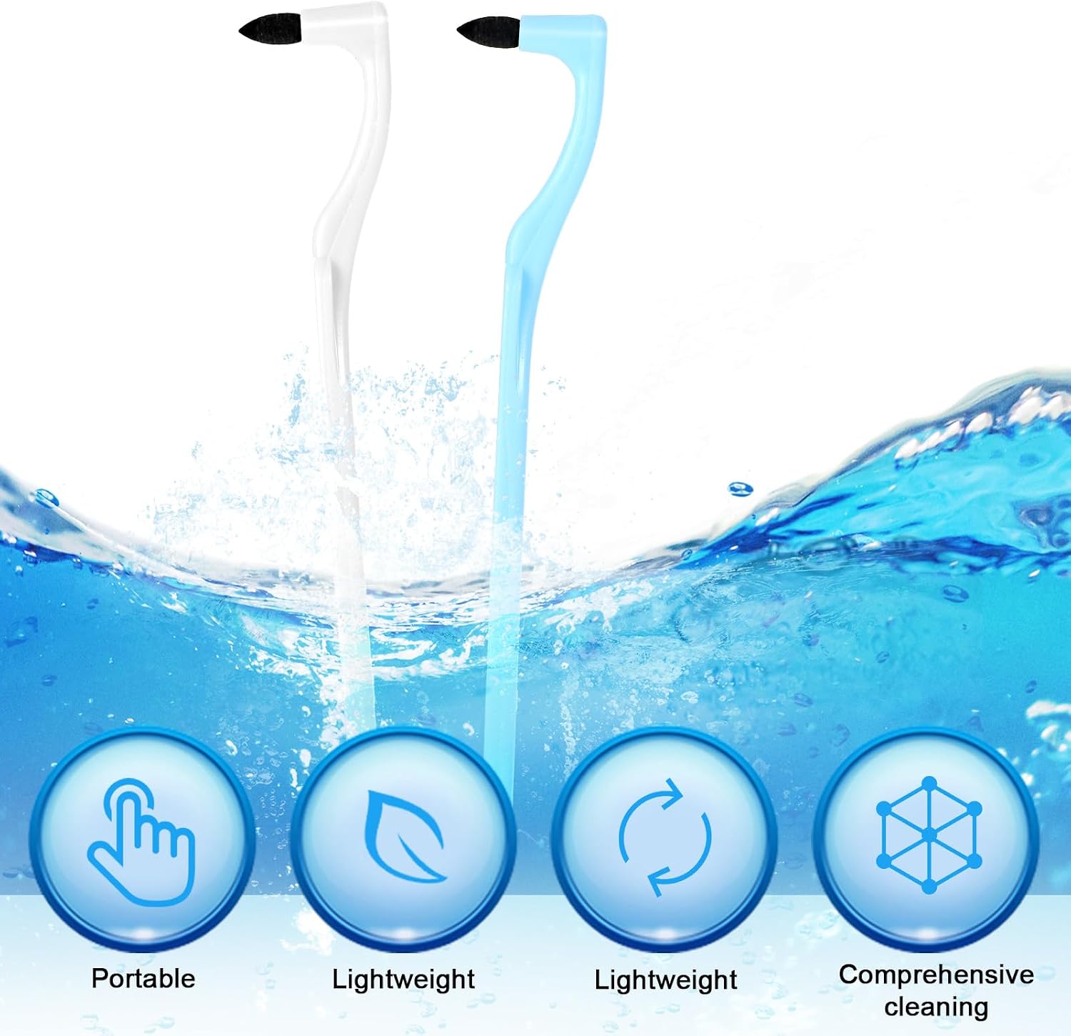 Gjinxi Tooth Stain Eraser Dental Tooth Stain Eraser Removers Teeth Scraper Dental Plaque Tartar Erasers Polisher Professional Dentals Picks Brush Teeth Polisher for Adult Oral Care