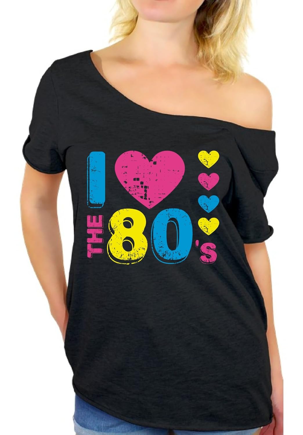 80's style women's shirts