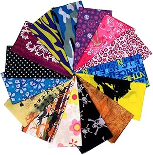 [WOFASHPURET] 高弾性日焼け防止ネックゲイター 12個入り 多機能スポーツフェイス仮面 ポリエステル製 冷却機能 アウトドア愛好者向け ハイキングや釣りに スタイル指定不可