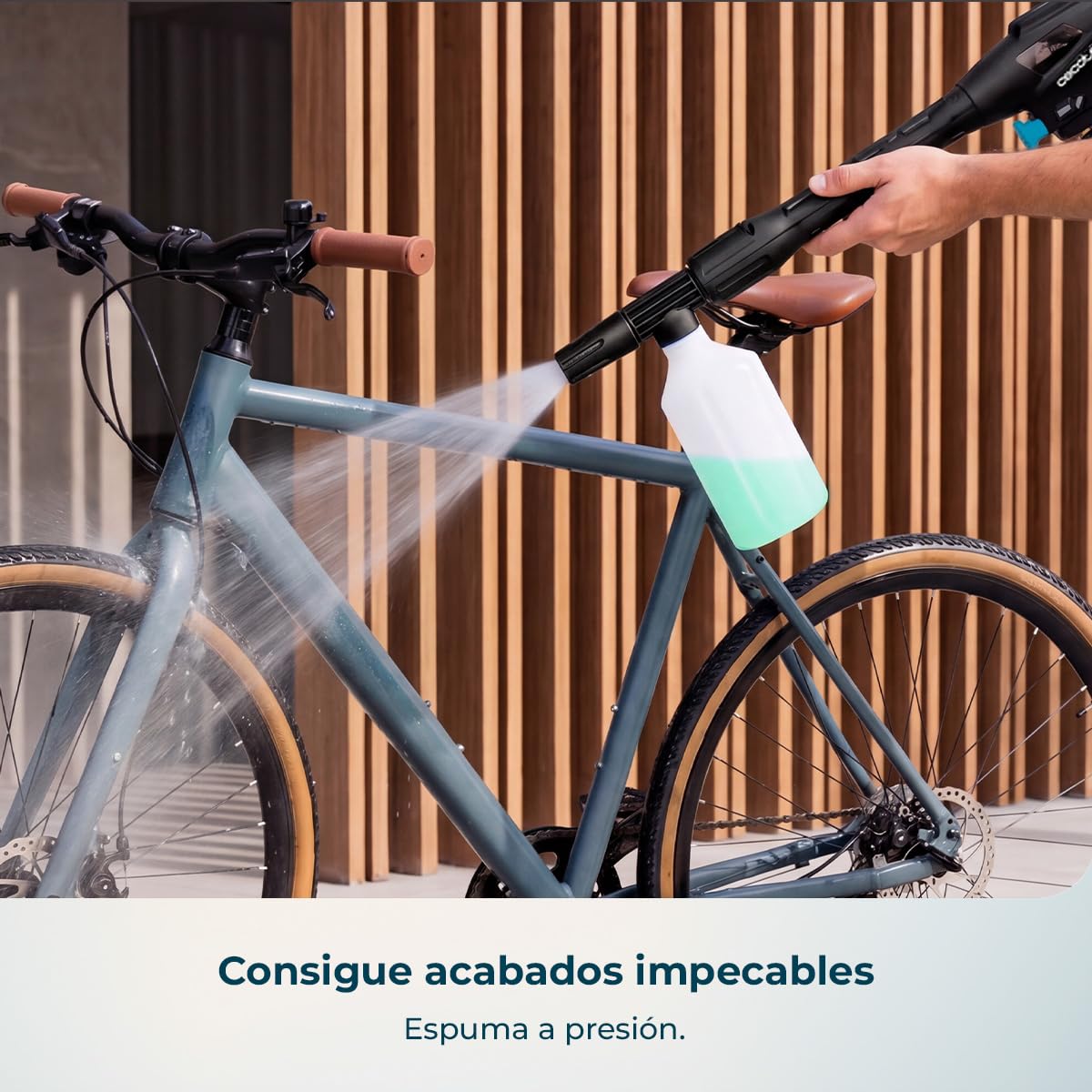 Cecotec Hidrolimpiadora de Alta Presión HydroBoost 1400 Essential Plus. 1400W, Presión 105 Bares, Hogar, Jardín o Coche, Caudal de 426 l/h, Bomba de Aluminio, Radio de Acción 9 Metros