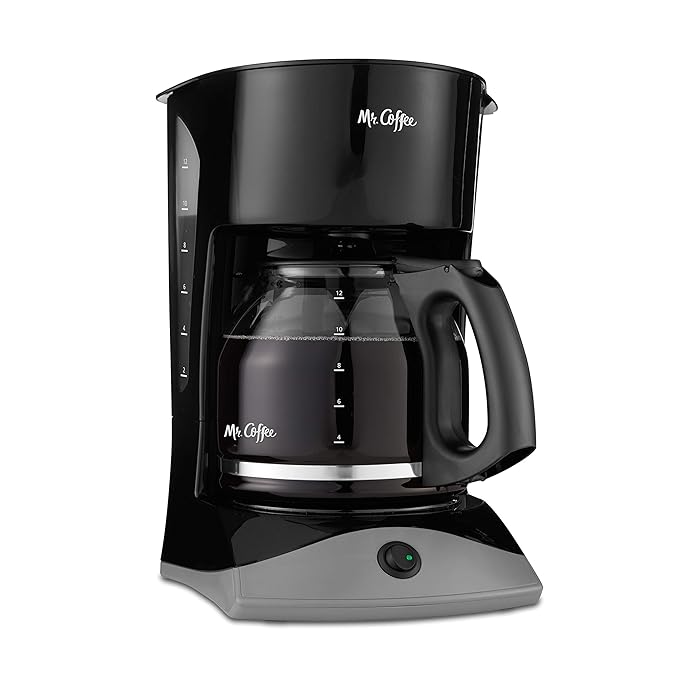 Mr. Coffee 12 Cups Black Coffee Maker