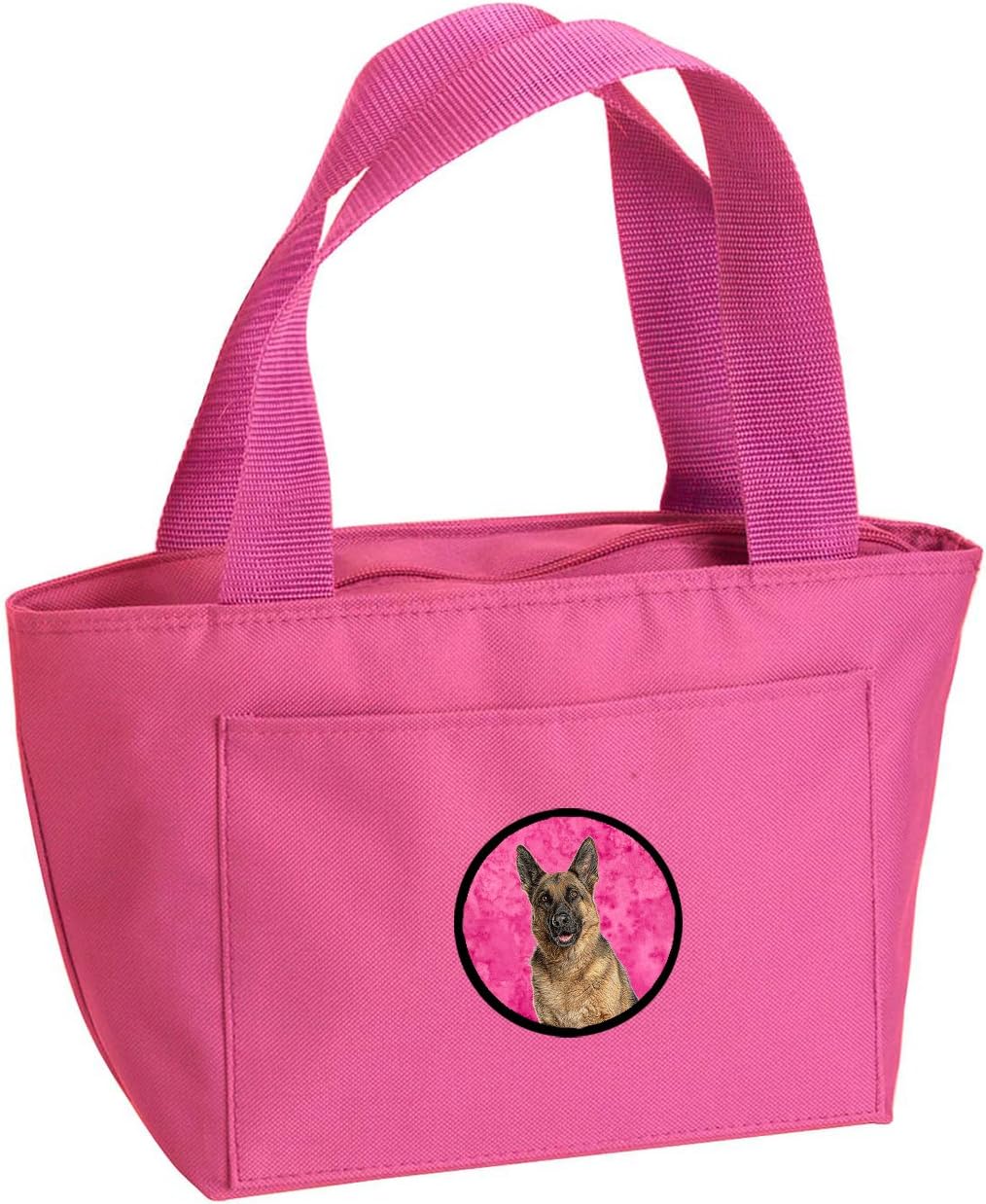 Caroline's Treasures KJ1225PK-8808 Jack Russell Terrier Lunch Bag Insulated Lunch Box Tote Bag for Women Adult Men, Reusable, Large, Pink