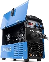IPOTOOLS MIG-160ER Inverter Hegesztőgép 160A MIG MAG Védőgázas Hegesztő Digitális Kijelzővel IGBT Technológia 230V Kék 7