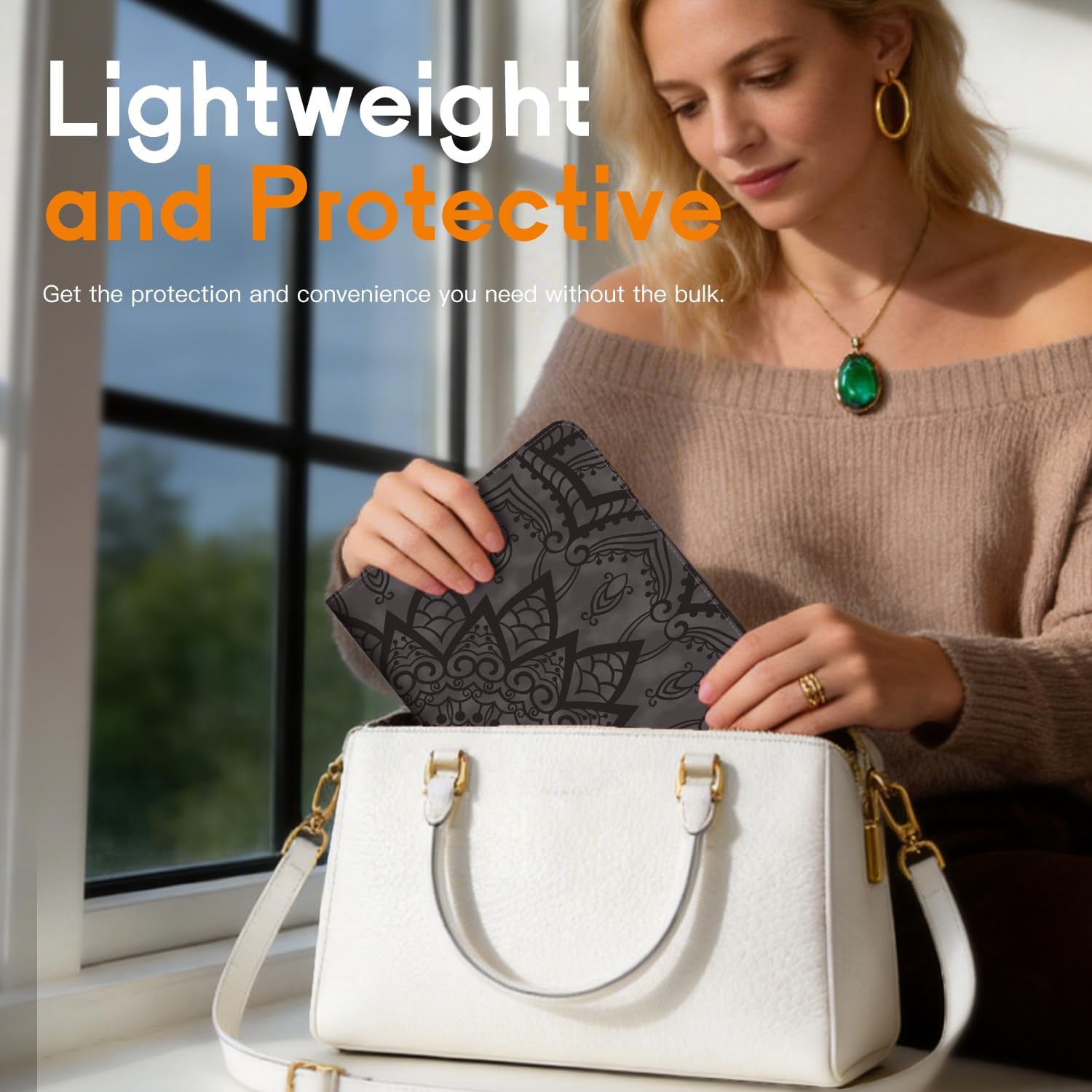 Case for ipad Cover 11 inch, Madala Case Compatible with iPad 10th gen 10.9", Premium Faux Leather Made for 360° Protection with Strap, Adjustable Stands & Auto Wake/Sleep Function Black