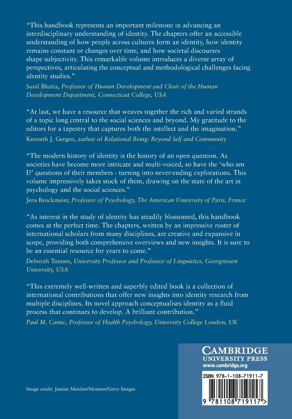 The Cambridge Handbook of Identity