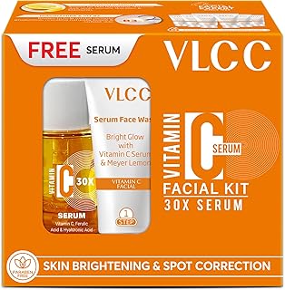 VLCC Kit facial de vitamina C, incluye 6 prod...