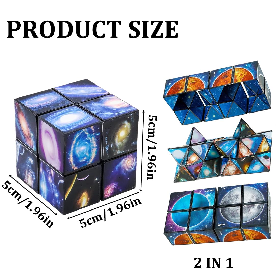 Sterrenheldere hemel toverkubus Infinity, magische kubus sterrenhemel 2-in-1 oneindige magische kubus decompressie puzzel magische kubus kubus kinderen en volwassenen speelgoed Sterrenheldere hemel toverkubus Infinity, magische kubus sterrenhemel 2-in-1 oneindige magische kubus decompressie puzzel magische kubus kubus kinderen en volwassenen speelgoed