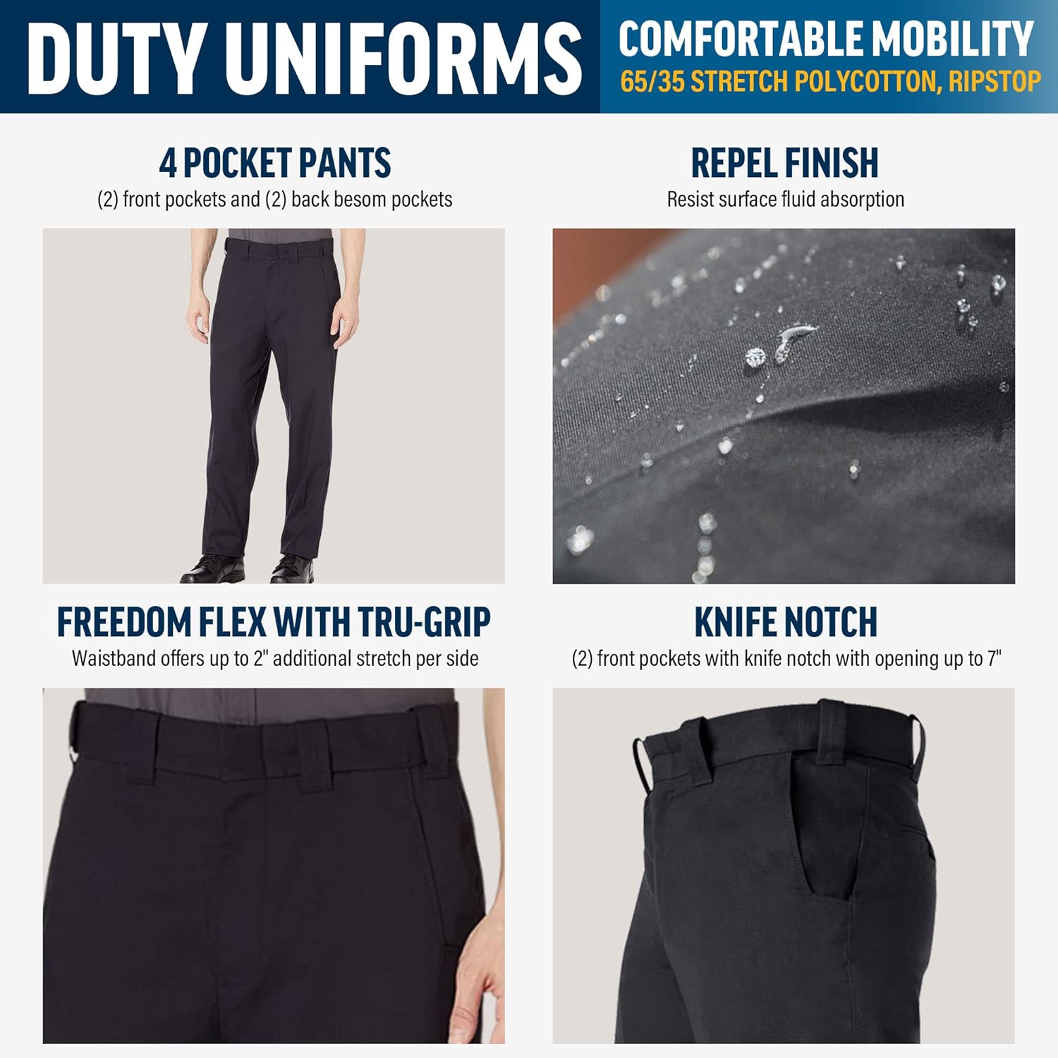 Flying Cross FX STAT Class A Men's 4 Pocket Pant: Clothing, Shoes & Jewelry