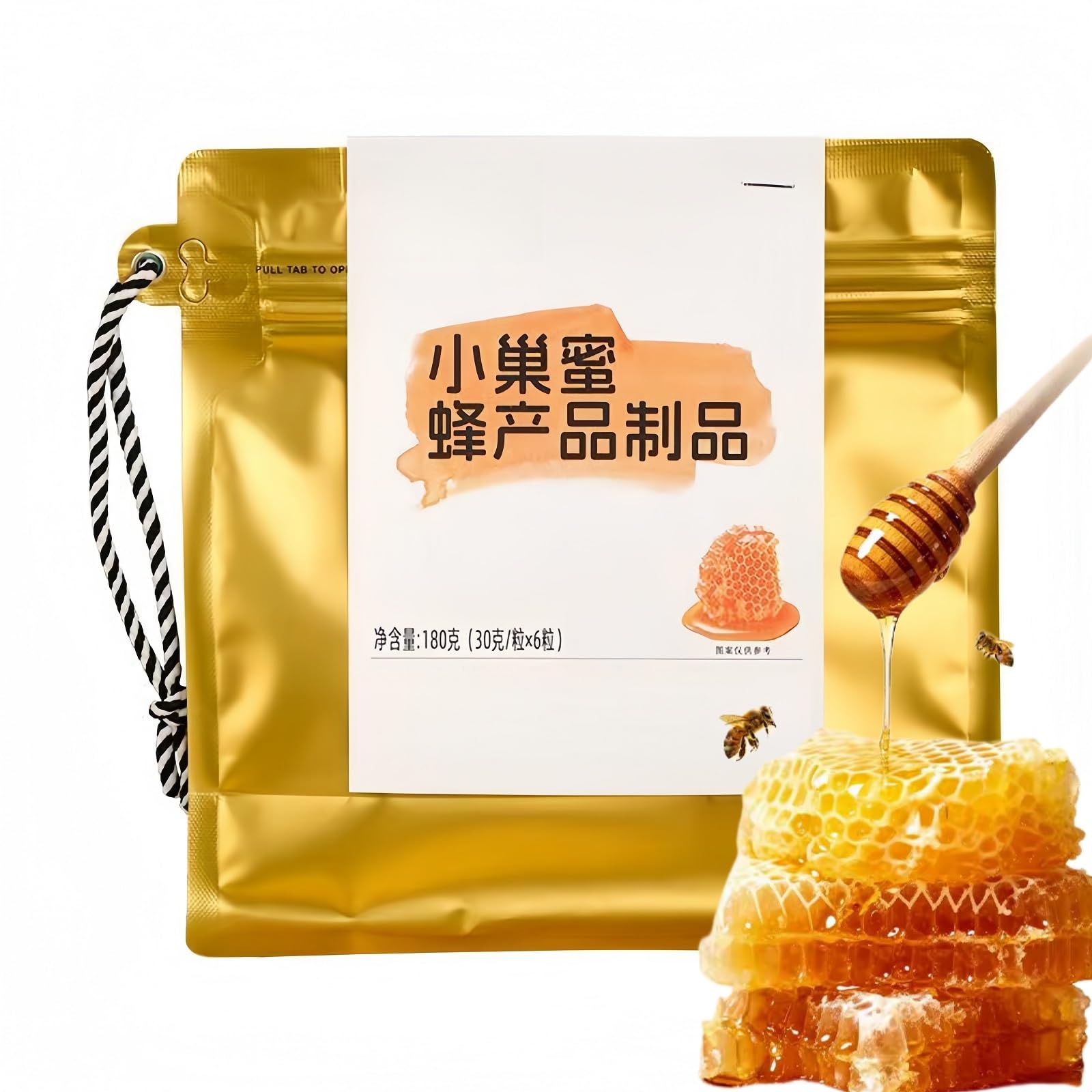 Amazon | 巣蜜 はちみつ 蜂蜜 個包装 コムハニー 熟成巣蜜 手作業
