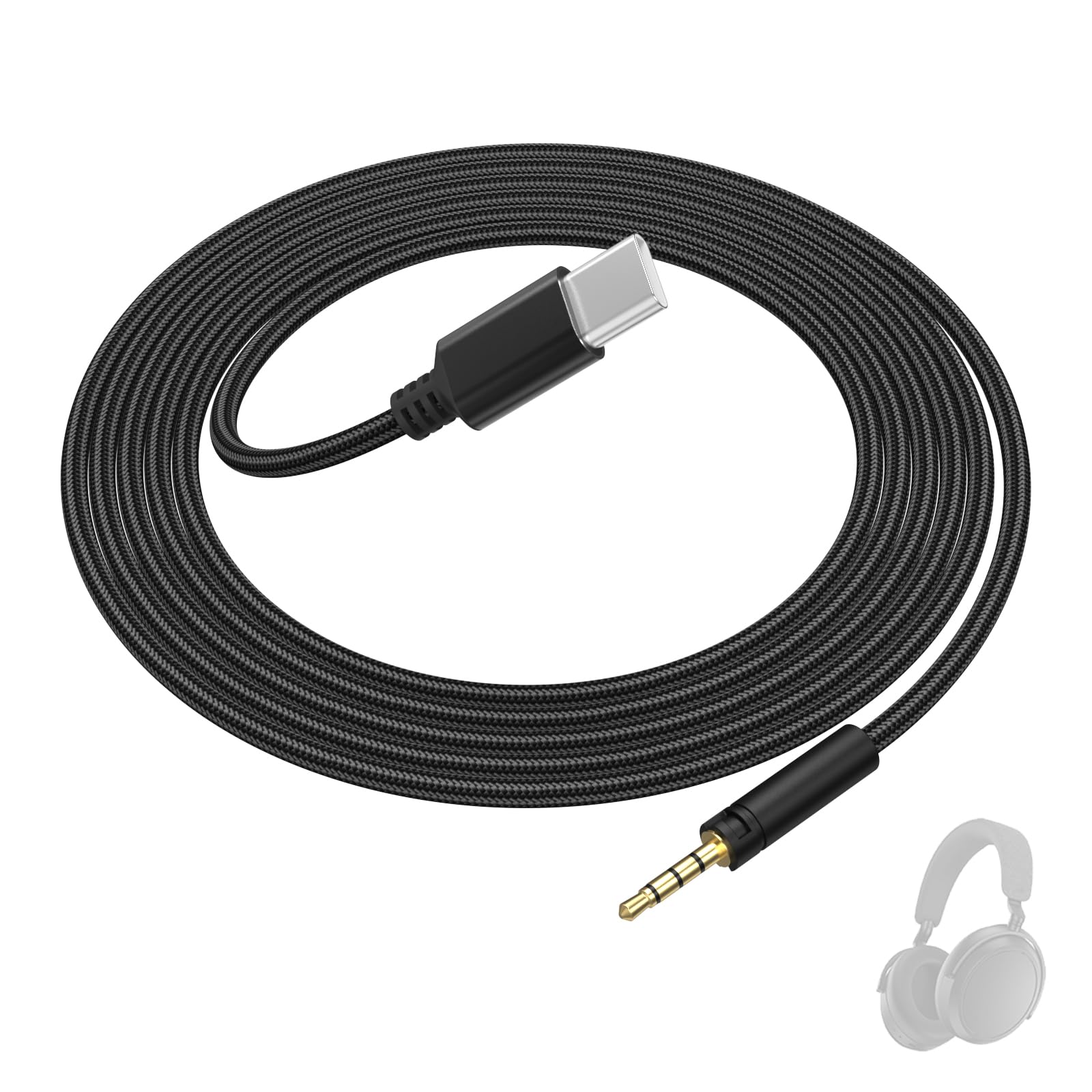 Amazon.co.jp: USB-C ヘッドホン オーディオケーブル 1.4m Sennheiser