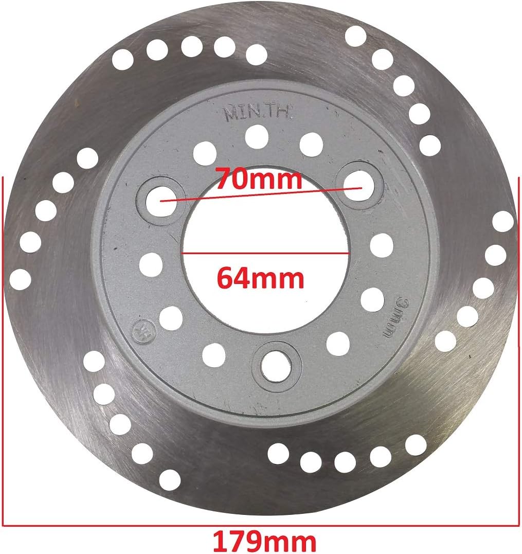 Rear Disc Brake Rotor for GY6 150cc 250cc Gas Moped Scooter Jonway Roketa M DR20