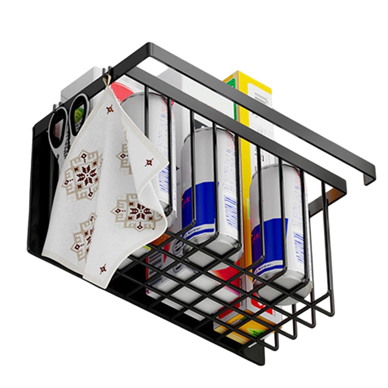 Magnetische Kühlschrankregale Gewürzregal zur Küchenorganisation | Gewürzregal für den Kühlschrank für Kühlgerät, Küche, Zuhause, Wohnung, Wohnheim, Büro, Wohnmobil, Balkon, Schrank, Tür,
