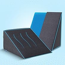 The Sleep Company SmartGRID Wedge Pillow | 4-in-1 Multi-Purpose Support Cushion for Back Pain, Acid Reflux, Snoring, Pregnancy & Post-Surgery | Patented SmartGRID | Washable Cover | Pack of 2