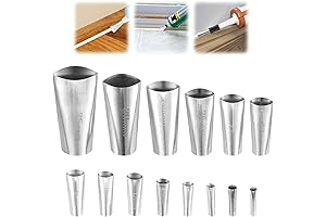 Complete Stainless Steel Caulking Nozzle Tips Kit