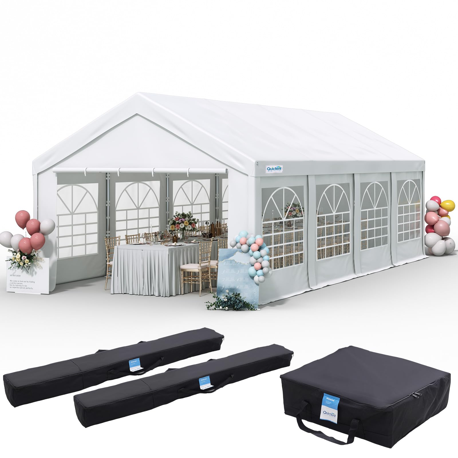 Amazon.com : Quictent 13x26ft Party Tent Heavy Duty Outdoor Gazebo