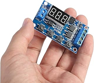 DC 5V to 36V Trigger Cycle Delay Timer Switch Timer Switch Module with LED Display