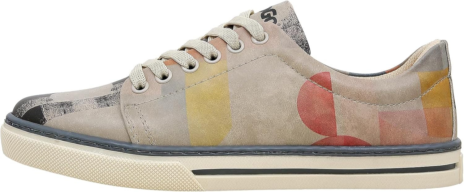 DOGO Vegan Leather Sneakers for Women - Handmade and Unique Fashion Sneakers for Women
