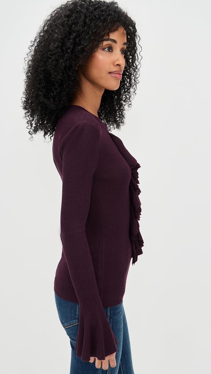 Generation Love Women's Maisie Ruffle Sweater