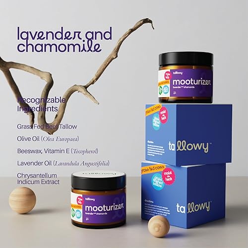 Miniatura 21 de Bálsamo de ternera 100% alimentado con pasto para la piel, hidratante batido no tóxico para cara y cuerpo, alivia la piel seca y sensible