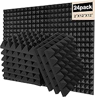 Vista 9 de Paneles de Espuma Insonorizante para Paredes, Paneles insonorizantes de alta densidad para paredes, Paneles acústicos absorbentes de sonido