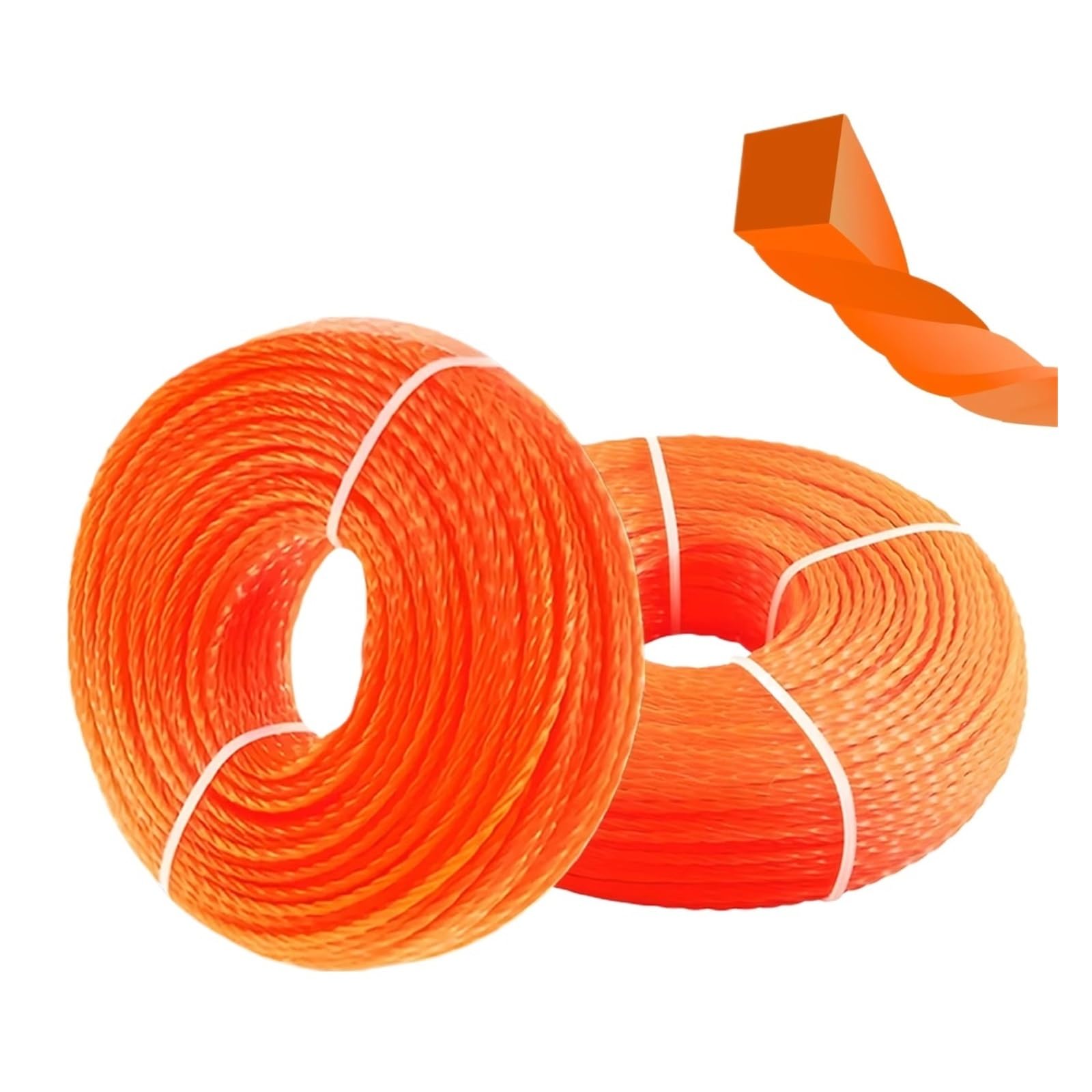 Filo Taglio, Compatibile con TSES, Linea Nylon brushcutter 100m | Per brush cutter e strimmer, diametro 1.6mm - 4.0mm(25m,3.5mm)