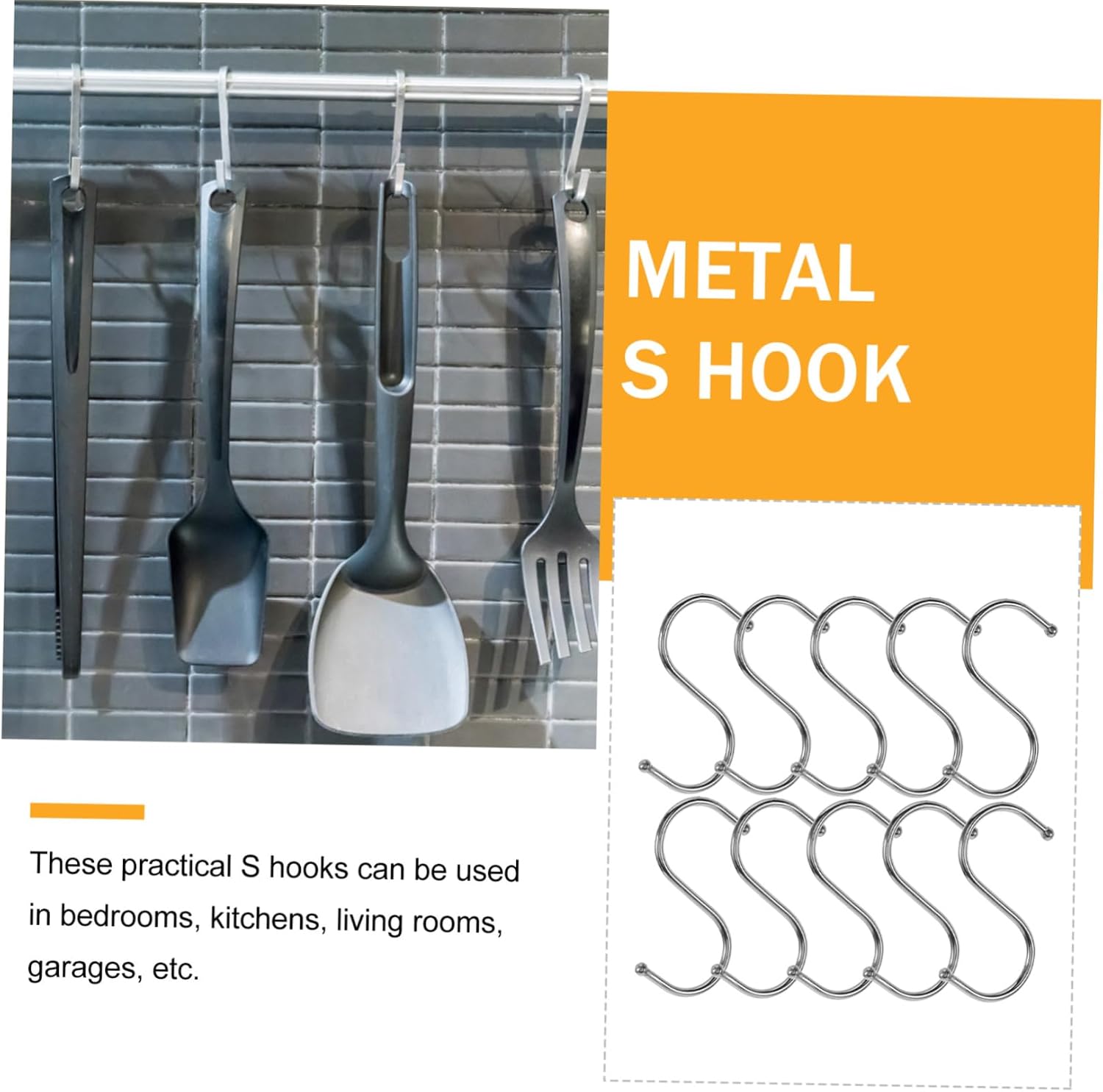 10pcs Multi-use Hanging Hooks Garden Removable s Hooks Plant Hangers Outdoor