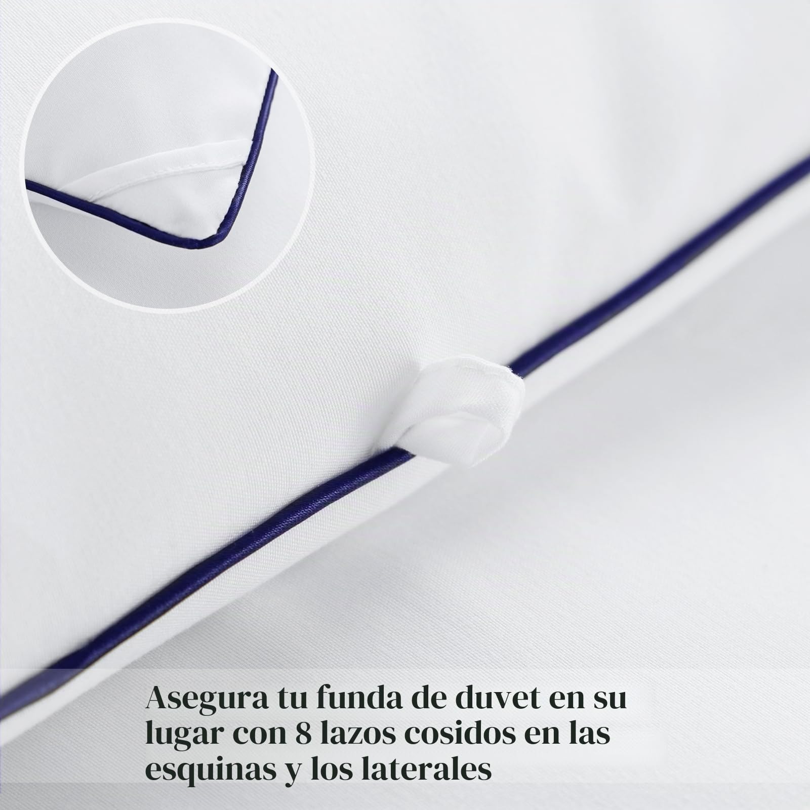Aisbo Edredon Nordico Cama 135/150 Invierno - Relleno Nórdico 220x240 cm de 450gr/m² para Cama 135x190/150x200, Suave y Transpirable