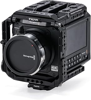 TILTA PYXIS 6K - Jaula completa para cámara compatible con PYXIS 6K con placa inferior de liberación rápida Manfrotto, color negro ES-T21-FCC